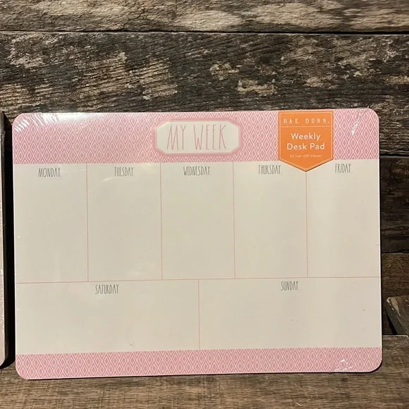 Rae Dunn Weekly Planning Pads and To Do Lists - Picture 7 of 7